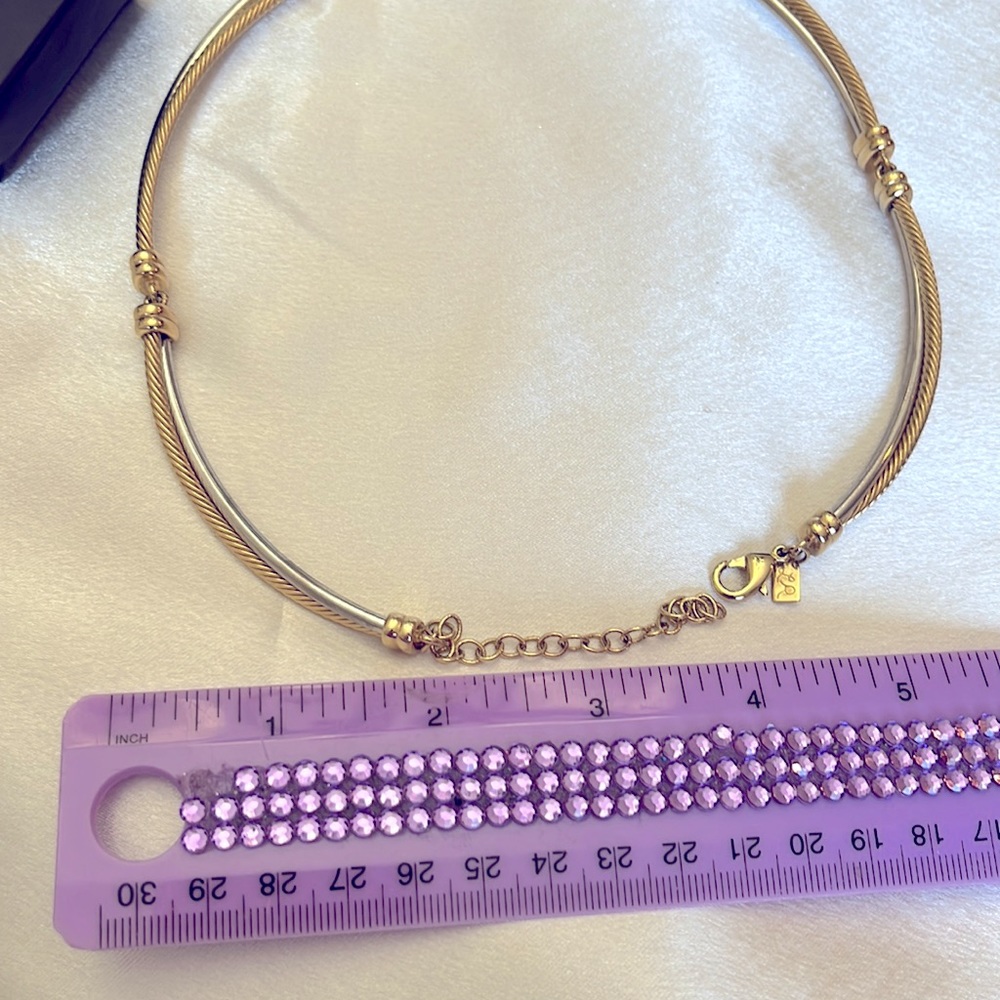 Lia sophia LR Silver & Gold Necklace - Picture 3 of 5